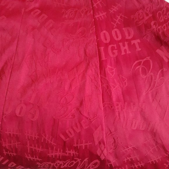 Hot Topic Red Midi Sundress Halter Neckline - Picture 9 of 13